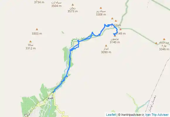 ترک جی پی اس قله پرسون