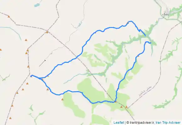 ترک جی پی اس خط راس نعل اسبی چمن ۱،۲،۳شیرباد،زشک