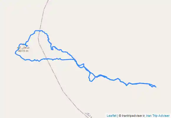 ترک جی پی اس شاهان کوه اصفهان