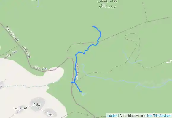 ترک جی پی اس دریاچه سوها به ییلاق لاتون