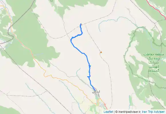 ترک جی پی اس Mollā-ye Balūţ - قله برم فیروز - دریاچه برم فیروز - Rīshān