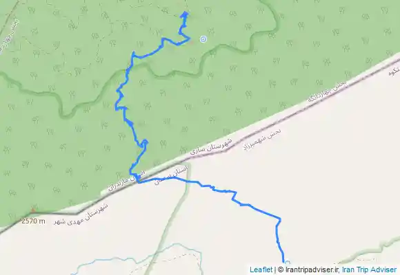 ترک جی پی اس آبشار اوبن