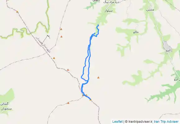 ترک جی پی اس قله های کوبریک و یخچال همدان