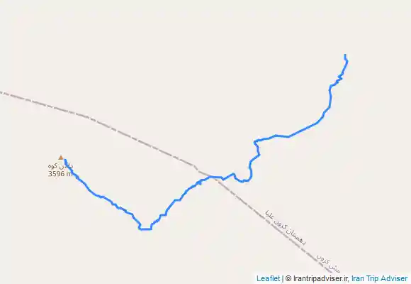 ترک جی پی اس قله دالانکوه