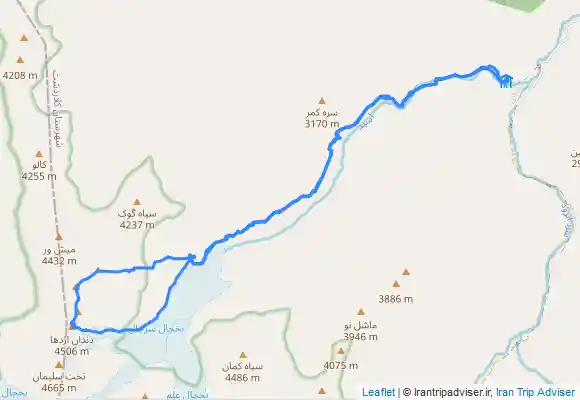 ترک جی پی اس خط الرس دندان اژدها