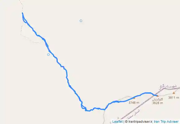 ترک جی پی اس قله گاوکشان (رشته کوه کهکشان)