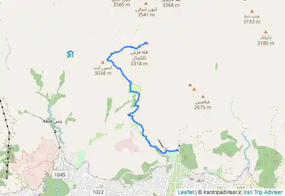 ترک جی پی اس قله کلکچال