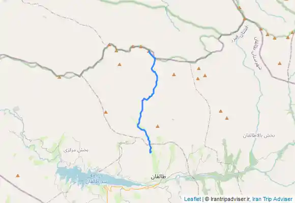 ترک جی پی اس قله شاه البرز