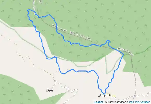 ترک جی پی اس ییلاق کفترخوانی ، دهکده هایدی ایران
