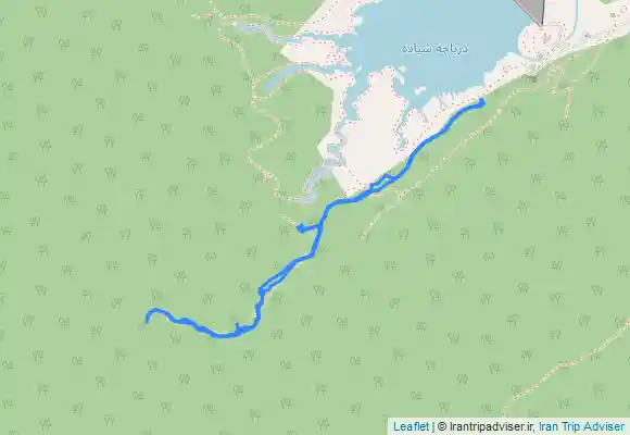 ترک جی پی اس پیاده روی سد شیاده