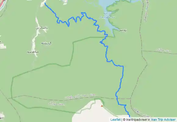 ترک جی پی اس the ESHTENIF pasture via the northern route - ییلاق اشتنیف از مسیر شمالی