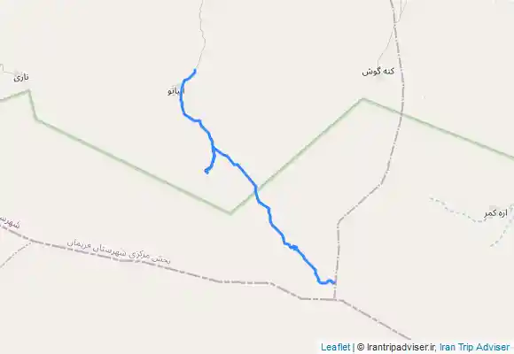 ترک جی پی اس قله بلور غرقاب زار فریمان