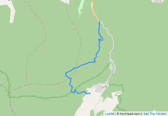 ترک جی پی اس زیارت ، دشت سردانسر ، جنگل هیرکانی، میدان نهارخورلن