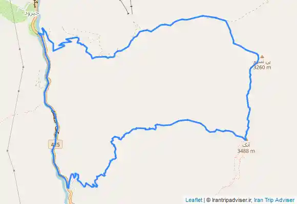 ترک جی پی اس قله آبک