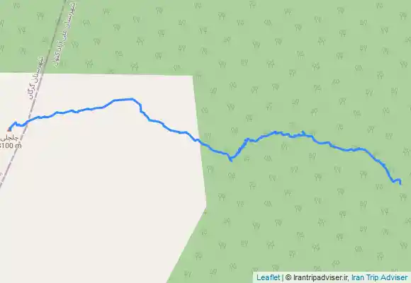 ترک جی پی اس چلچلی مسیر کج کله