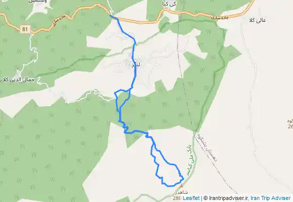 ترک جی پی اس ثبت مسیر شاهدژ