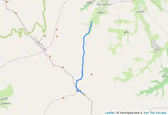 ترک جی پی اس صعود به قلل کوبری و یخچال استان همدان