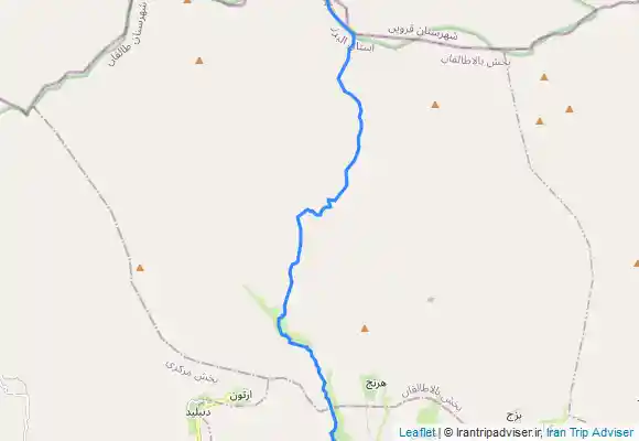 ترک جی پی اس فرود از بام استان البرز ، قله شاه البرز