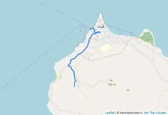ترک جی پی اس Hormoz island جزیره هرمز