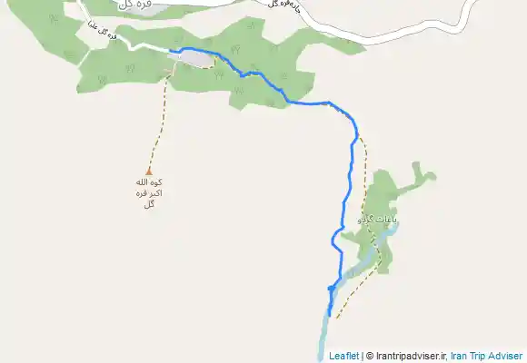 ترک جی پی اس آبشار گِلِه قره گول فاروج