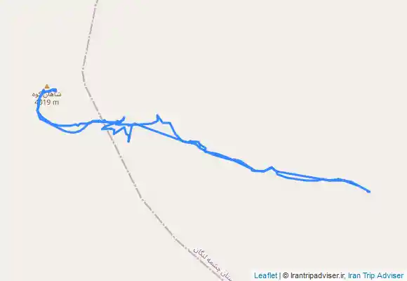 ترک جی پی اس قله شاهان کوه سیمرغ استان اصفهان