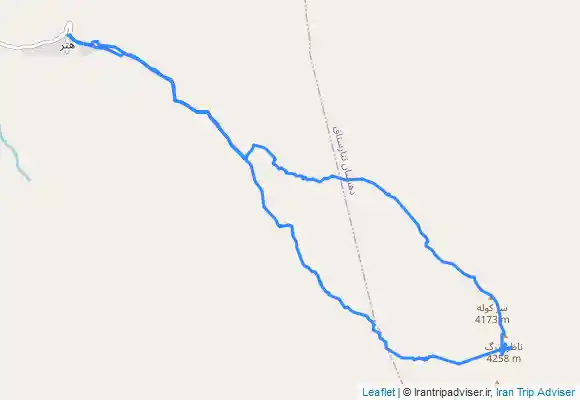 ترک جی پی اس صعود چالشی به قلل ناظر بزرگ و سرکوله