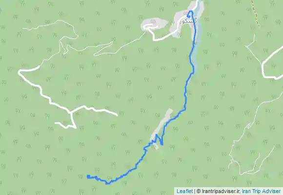 ترک جی پی اس آبشار سیاه تاش رانکوه گوشکور املش