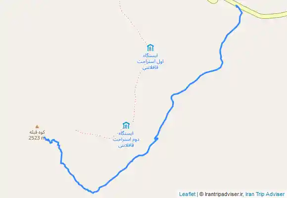 ترک جی پی اس قبله داغی زمستان