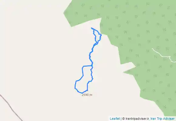 ترک جی پی اس قله دیه گاه