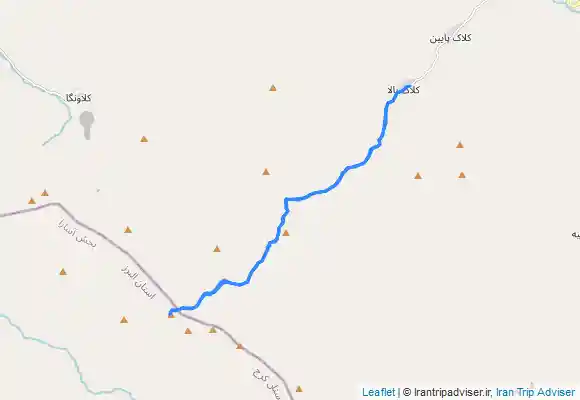 ترک جی پی اس قله کمان کوه