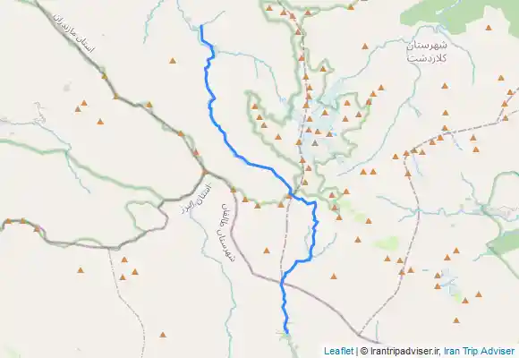 ترک جی پی اس پیمایش طالقان به شهسوار (پراچان به درجان)