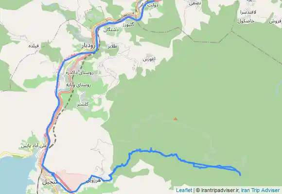 ترک جی پی اس سردگاه منجیل هرزویل