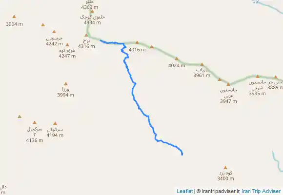 ترک جی پی اس آبشار لالون