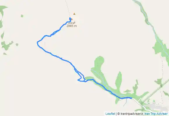 ترک جی پی اس قله قوچگر