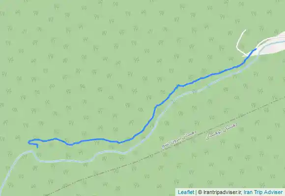ترک جی پی اس مسیر رودخانه فیروزه ای