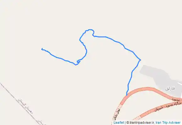 ترک جی پی اس پلنگ دره از سمت قارلق