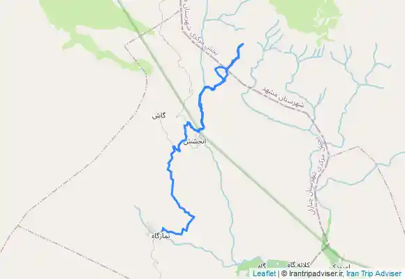 ترک جی پی اس قله کمر یخدان