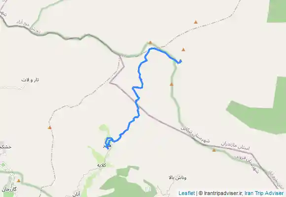 ترک جی پی اس صعود به بام استان قزوین، قله سیالان