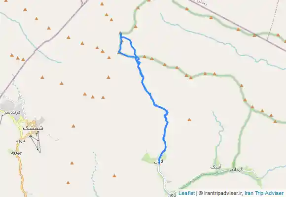 ترک جی پی اس قله خلنو از مسیر تیغ ژاندار