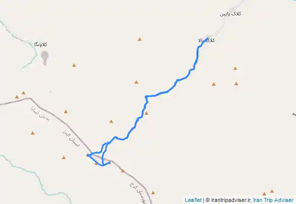 ترک جی پی اس کمان کوه سرماهو یخچال از کلاک سنگین یه روزه ۳۵ کیلومتر سنگین