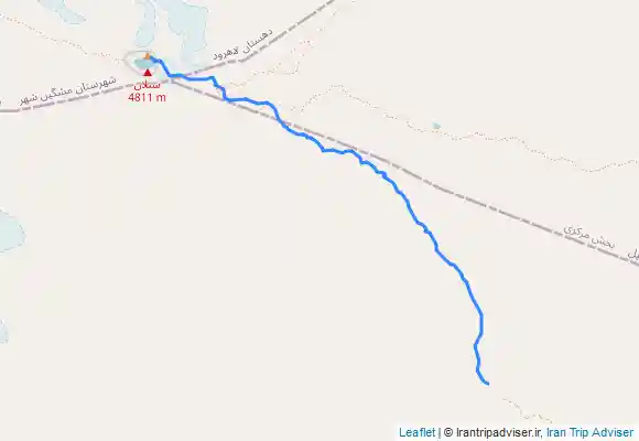 ترک جی پی اس قله سبلان از مسیر جنوب شرقی -آلوارس