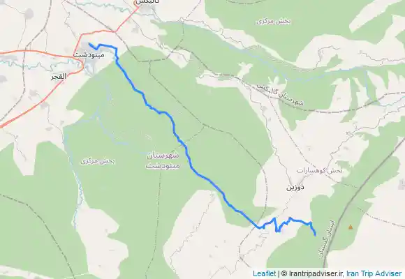 ترک جی پی اس ابشار گرو