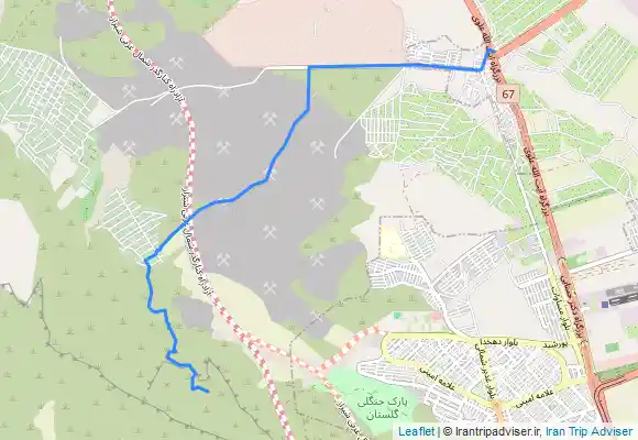 ترک جی پی اس چشمه چویلی کوه سرخ شیراز ازمسیر تاقچه از دوکوهک