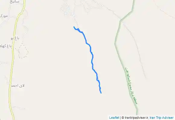 ترک جی پی اس لای لندر دره‌شیر، طبیعت گردی سبک خانوادگی