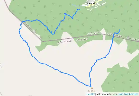 ترک جی پی اس کوه روبار،لاسه سر،آسمانکوه،کله قندی