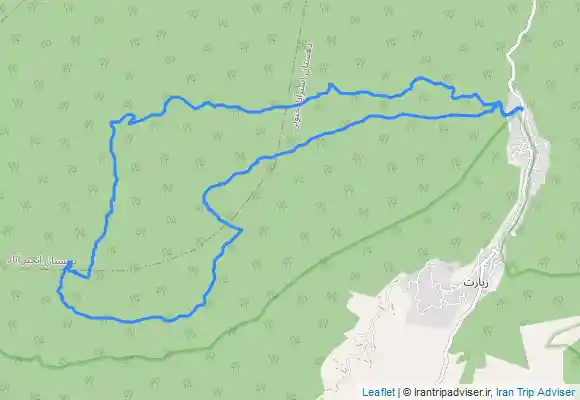 ترک جی پی اس سرخ چشمه - جیرو - چشمه دوبرار - یخکش - پهلوان قلعه - چکل پیرزن - چشمه پیرزن - یال تنبله(پشت ماهی)
