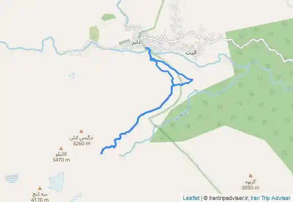 ترک جی پی اس آبشار سیه چشمان