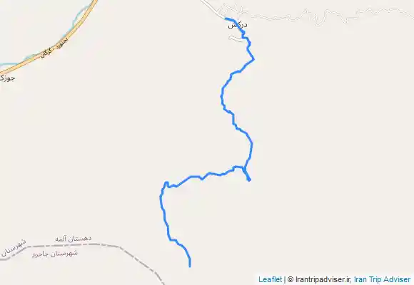 ترک جی پی اس برگشت از قله یمان داغی به درکش از مسیر کنگره زو