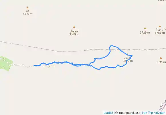 ترک جی پی اس قله شاه تهماسب