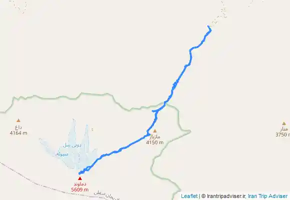 ترک جی پی اس دماوند شمال شرقی